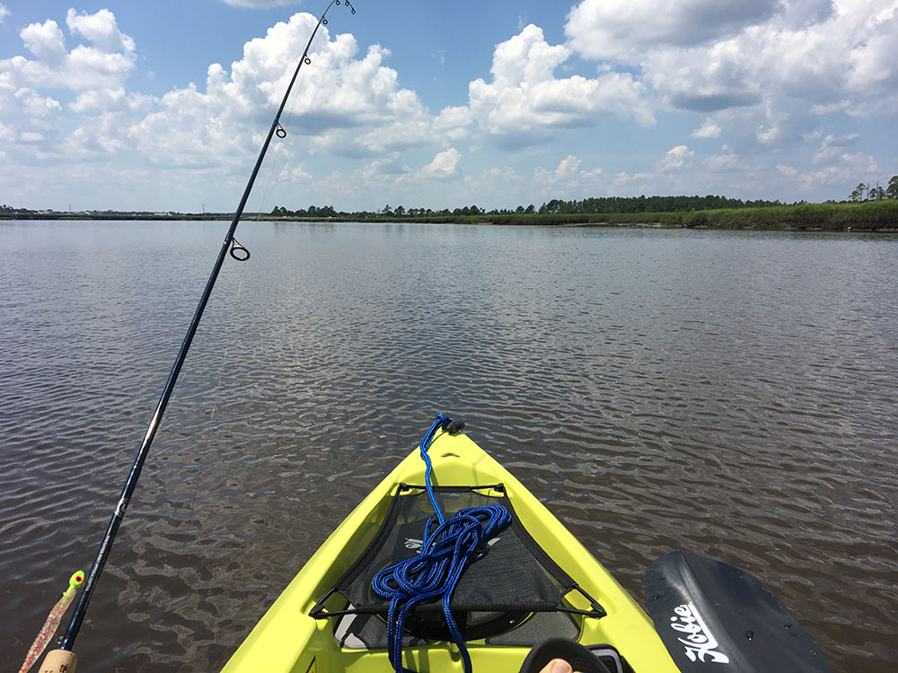 First Launch New Kayak