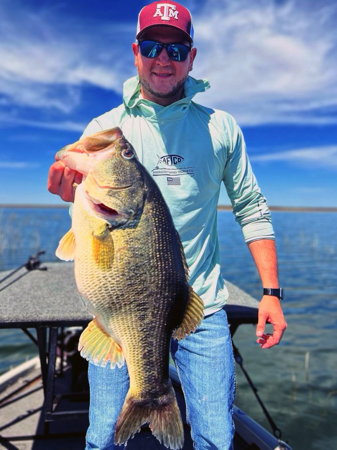 Largemouth Bass caught in O.H. Ivie Lake Texas