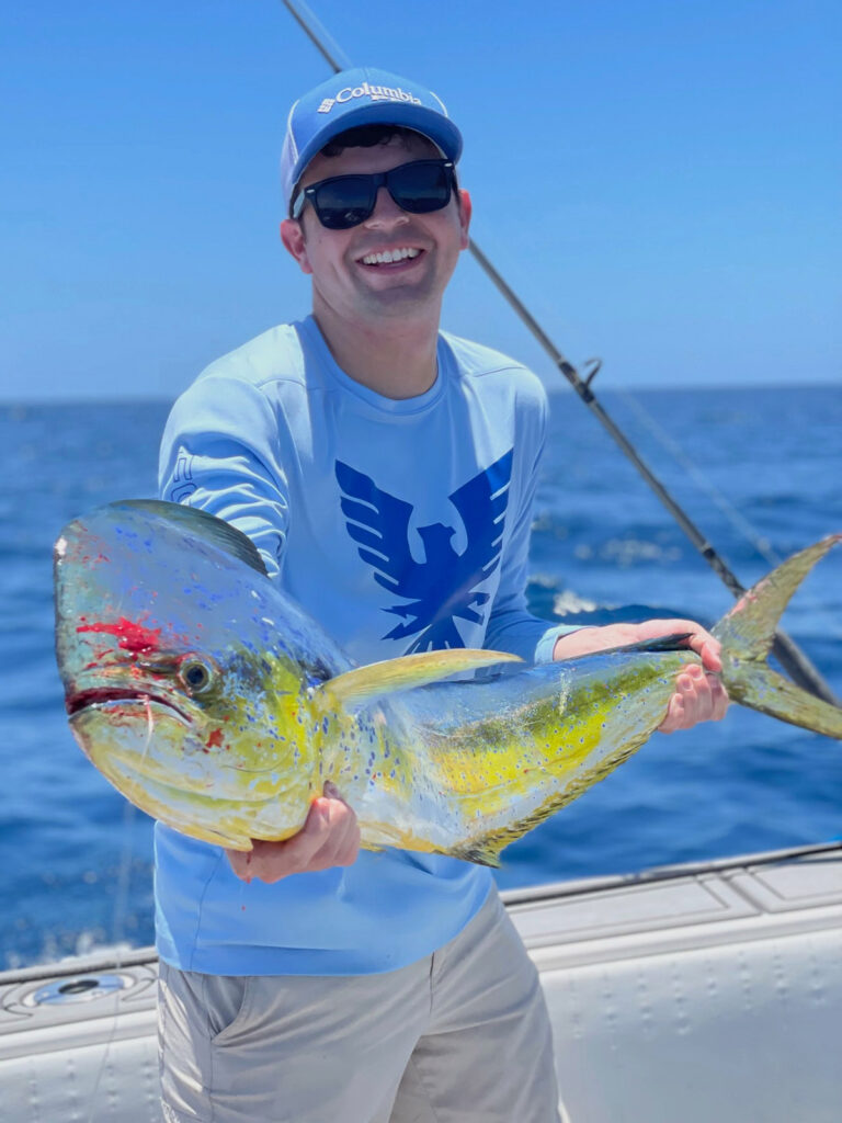 Fishing the Ledge for dolphin off Jacksonville Florida