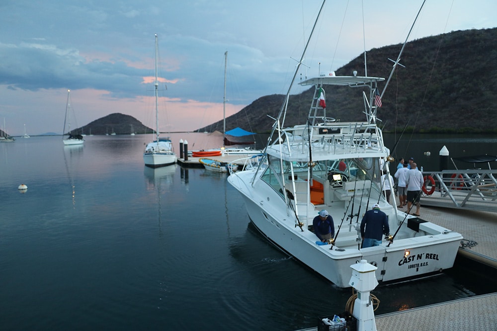 fishing off Loreto