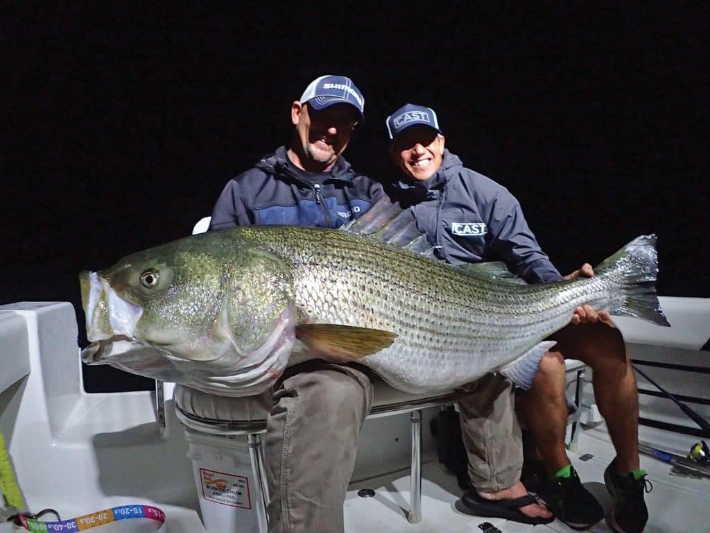 Giant Stripers and Bluefin off Block Island