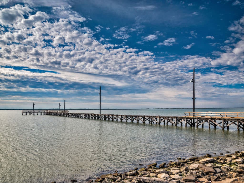 Baffin Bay fishing pier