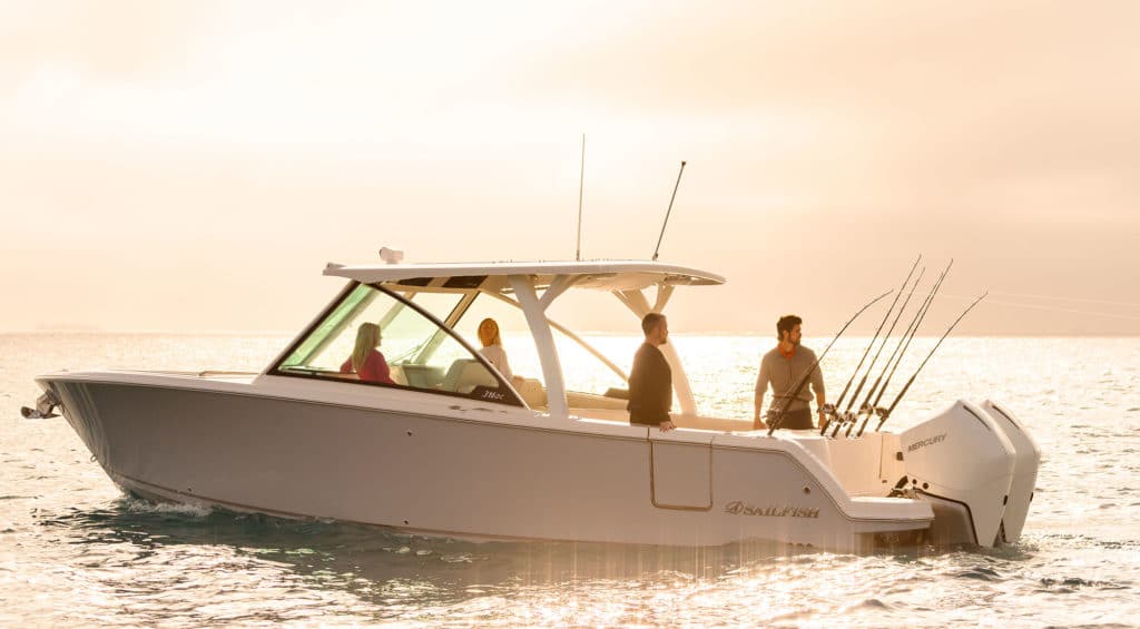 Sailfish 316 DC out fishing