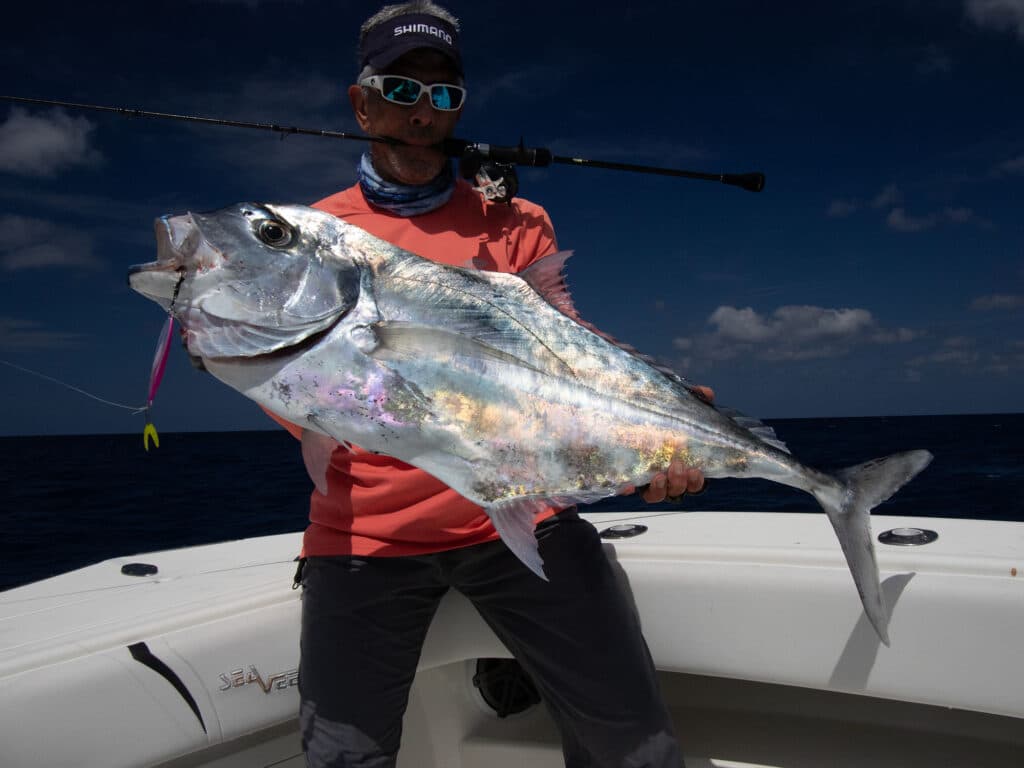 African pompano caught offshore Charleston