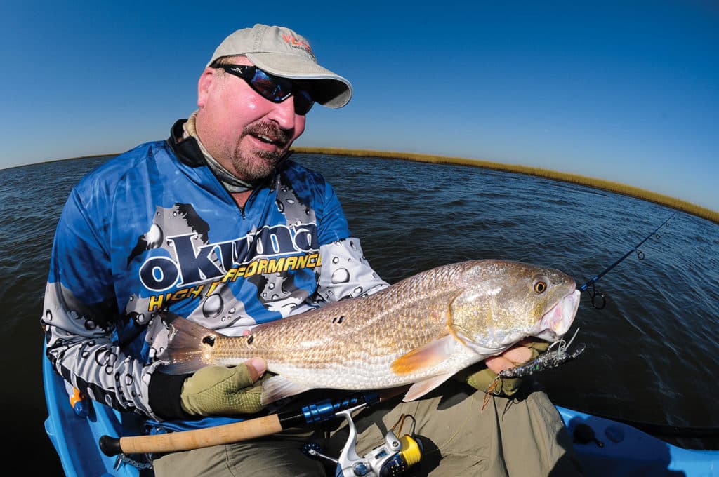 Redfish caught in Mississippi