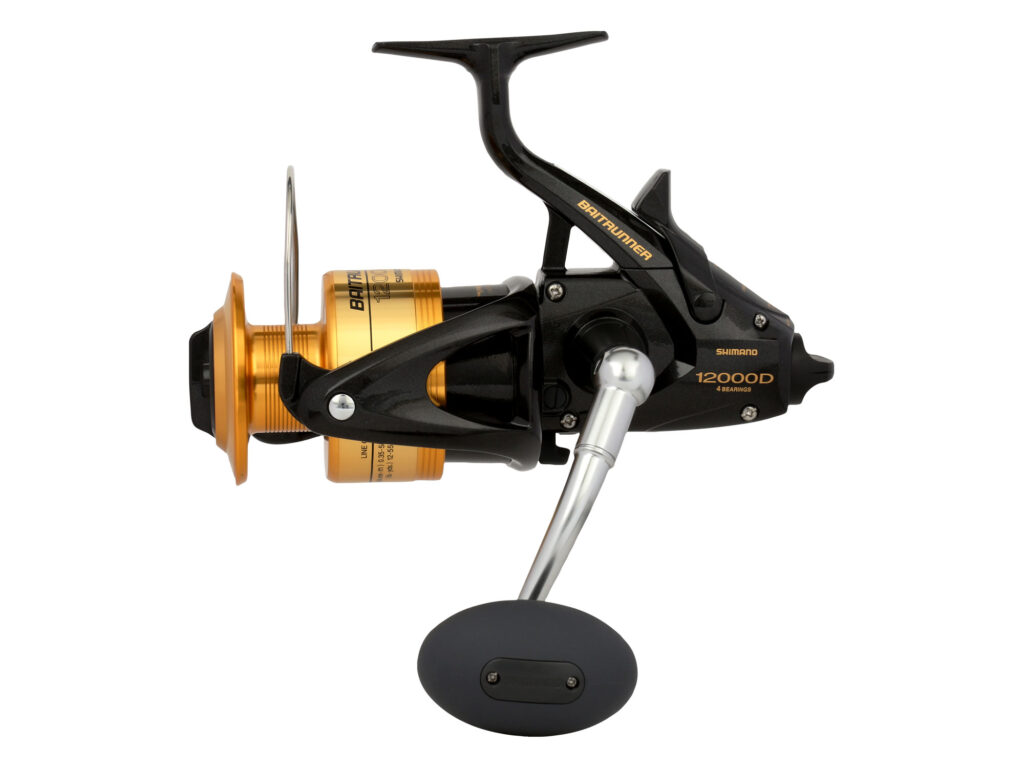 Shimano fishing reel with Baitrunner